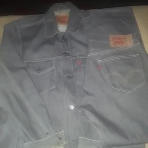 Levi's jean suit